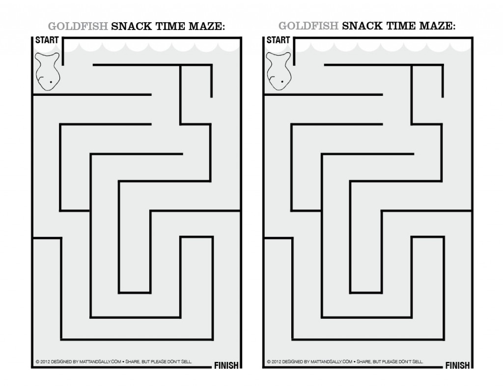 GoldfishSnacktimeMaze